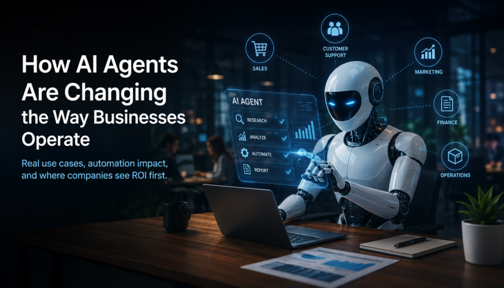 ai agents influence the way businesses operate